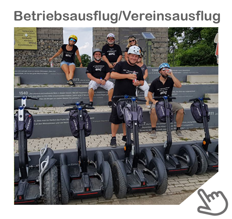 Betriebsausflug Segway Ansbach Altmühlsee